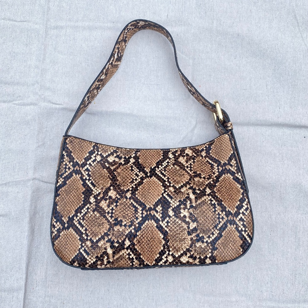 Brandy Melville Snakeskin Shoulder Bag